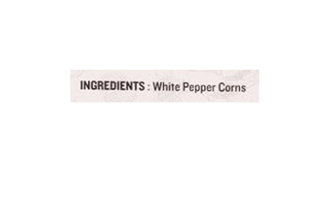 Chounk White Pepper Powder    Box  100 grams